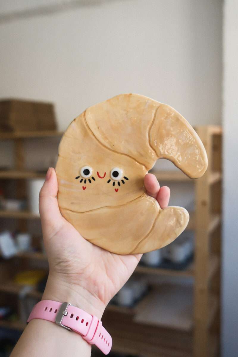 talerz rogalik